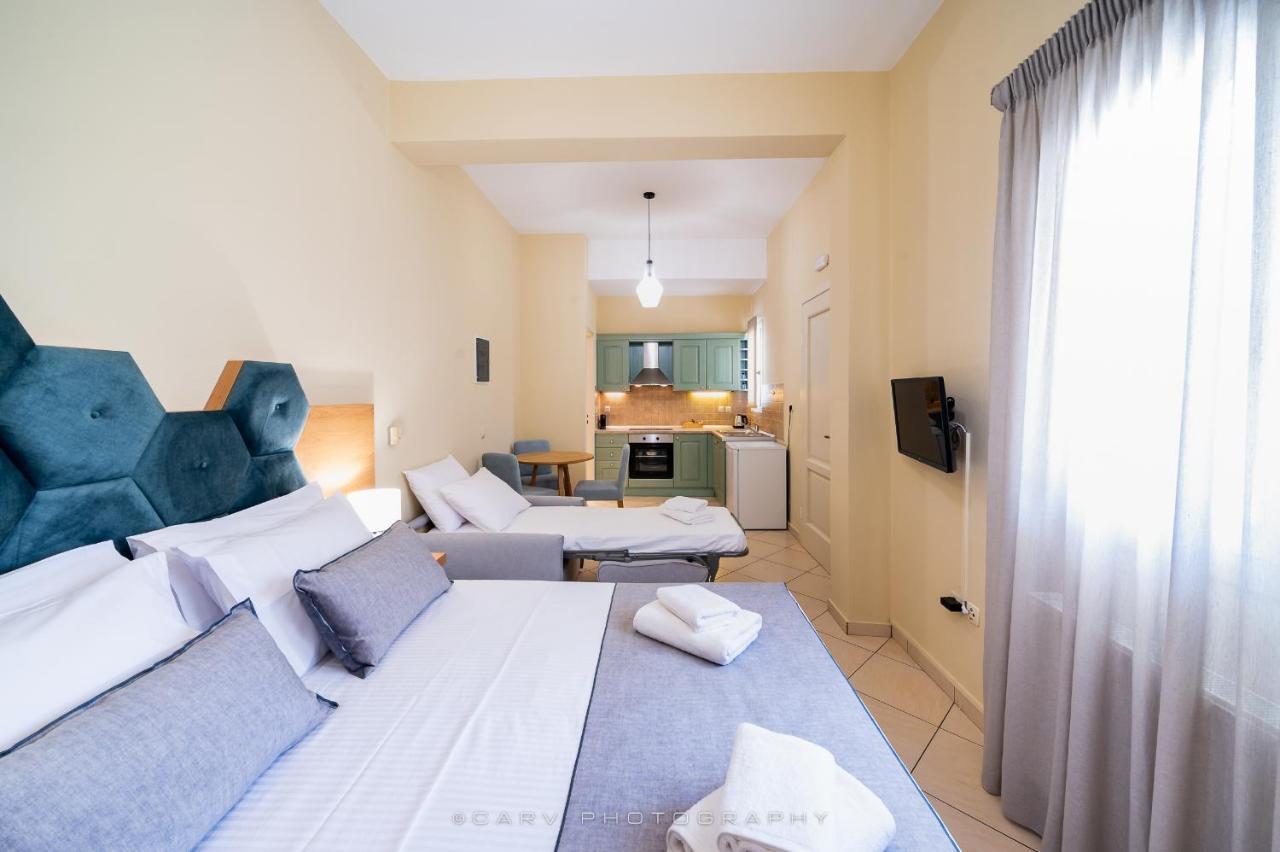 Ελαιών Apartments/Eleon Apartments Korissia  المظهر الخارجي الصورة